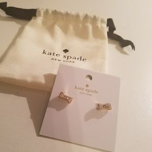 Kate Spade bow earrings